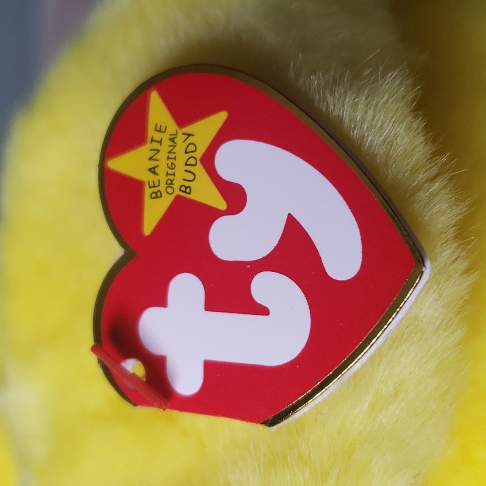 Quackers Buddy & Beanie Set 🦆Ty Plush Yellow Ducks🦆 Gift Toy Collectible, NWT - Picture 4 of 17
